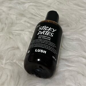 Lush sticky dates shower gel